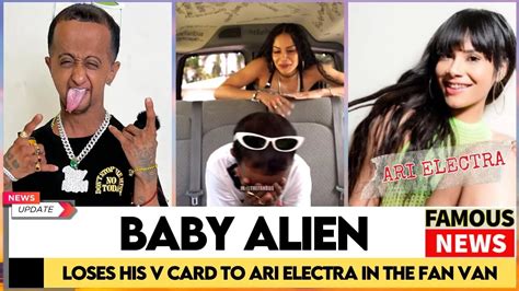 ari alectra fan bus|Baby Alien goes viral for his reaction to Ari Alectra reveal in Fan。